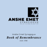 2020 / 5781 Memorial Book