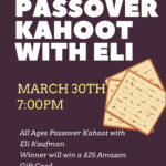 Passover Kahoot with Eli!