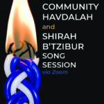 Community Havdalah and Shirah B'tzibur Song Session