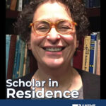 Scholar-in-Residence, Rabbi Amy Levin