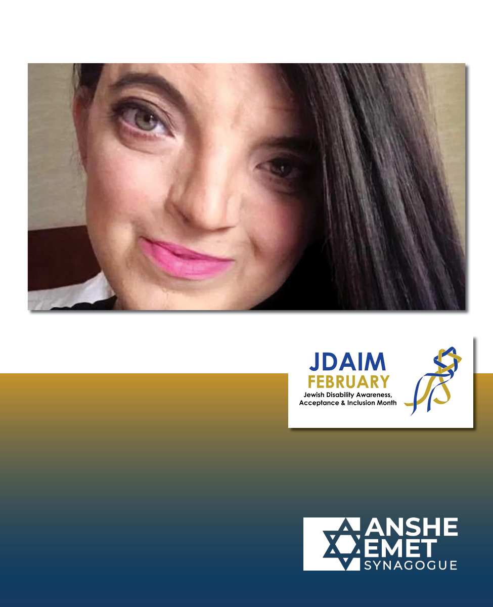 Jewish Disability Awareness & Inclusion Shabbat with Special Guest, Rena Rosen