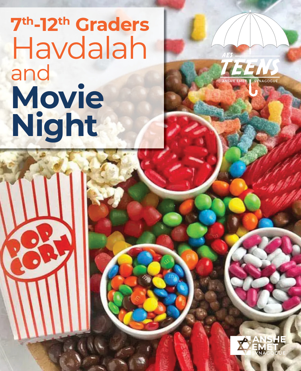 Teen Havdalah and Movie Night! 