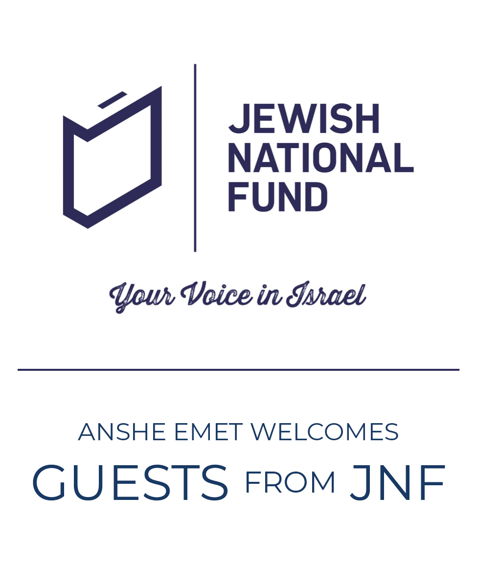 Anshe Emet Welcomes Guests from JNF to Discuss October 7th