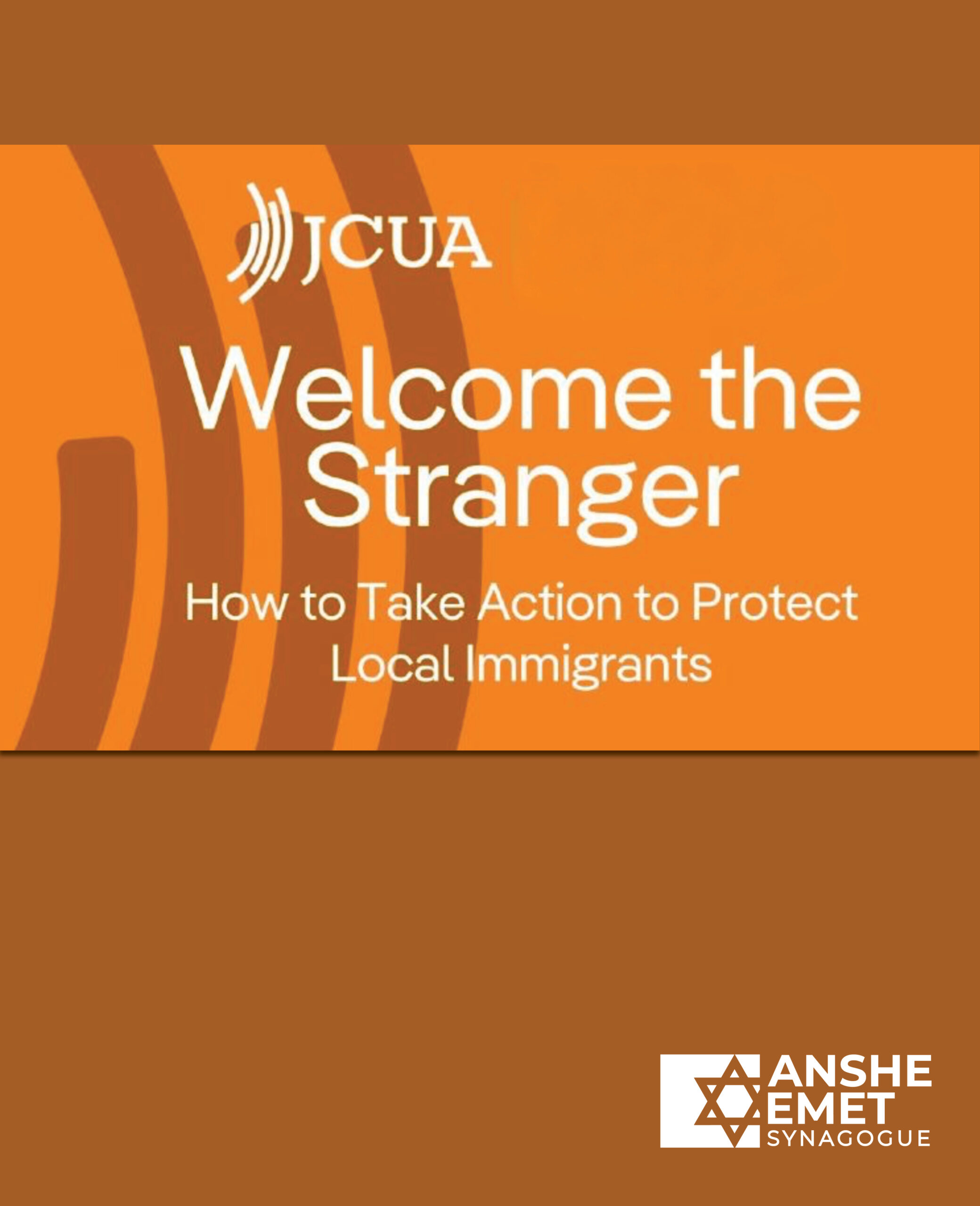 Welcoming the Stranger: How to Take Action to Protect Local Immigrants